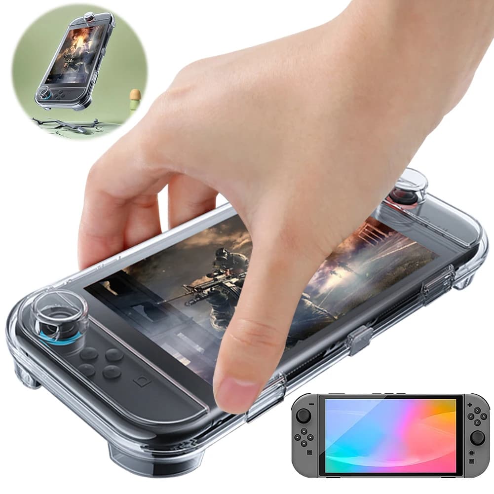 Custodia Protettiva Rigida Anti-Graffio per 12 Schede di Gioco, Cover Sottile per Console Nintendo Switch 2