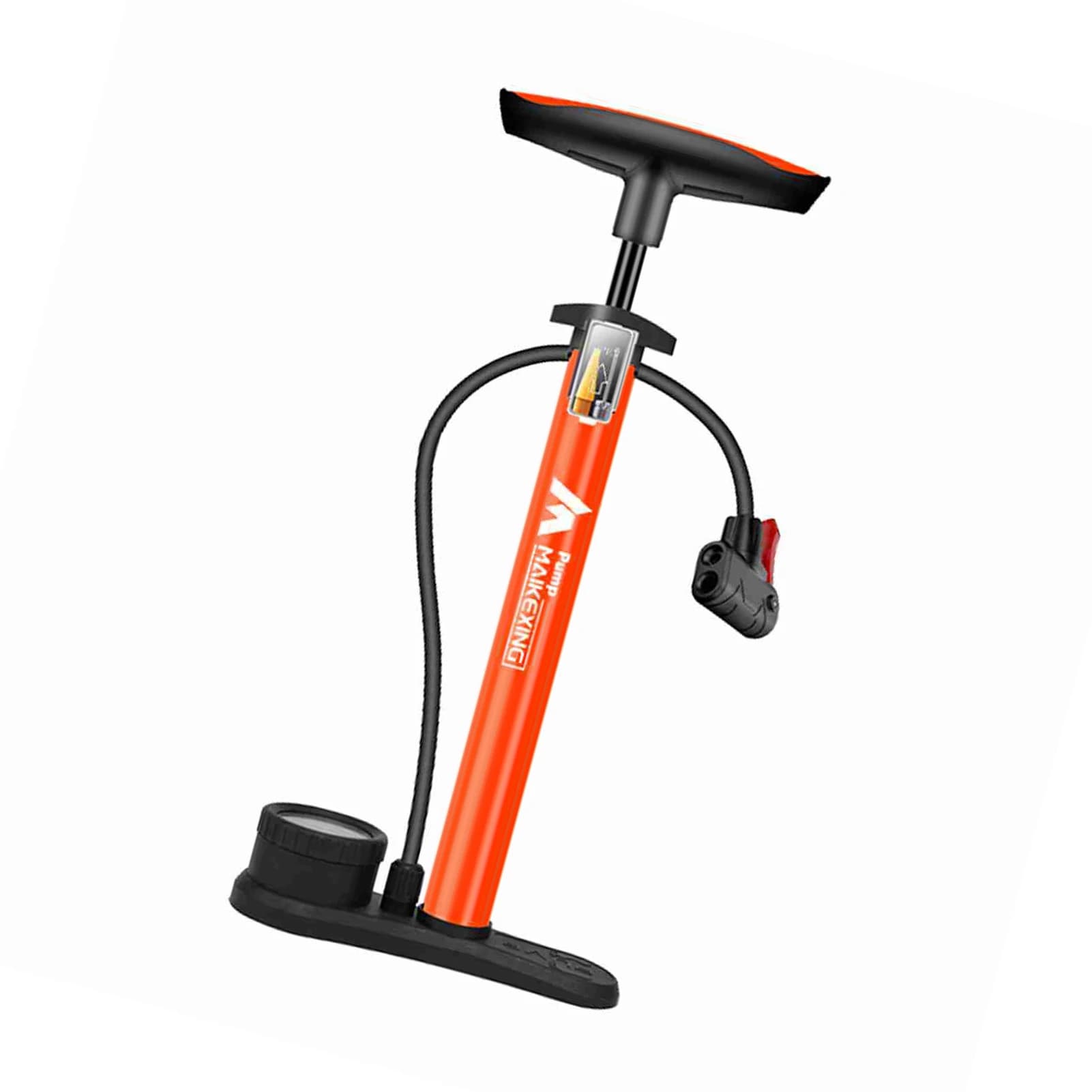 Pompa d'aria per pneumatici per auto Pompa da ciclismo portatile Gonfiatore portatile multifunzionale 160PSI per bici e auto con pompa d'aria con ugello 3 in 1