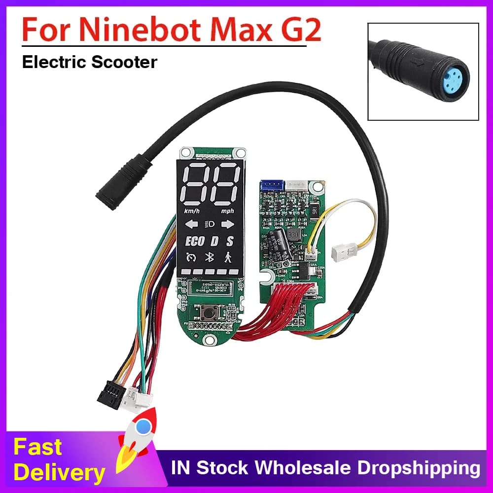 Tabellone a LED per Segway Ninebot Max G2 Display del cruscotto Scheda madre Accessori per scooter elettrici Parte di riparazione