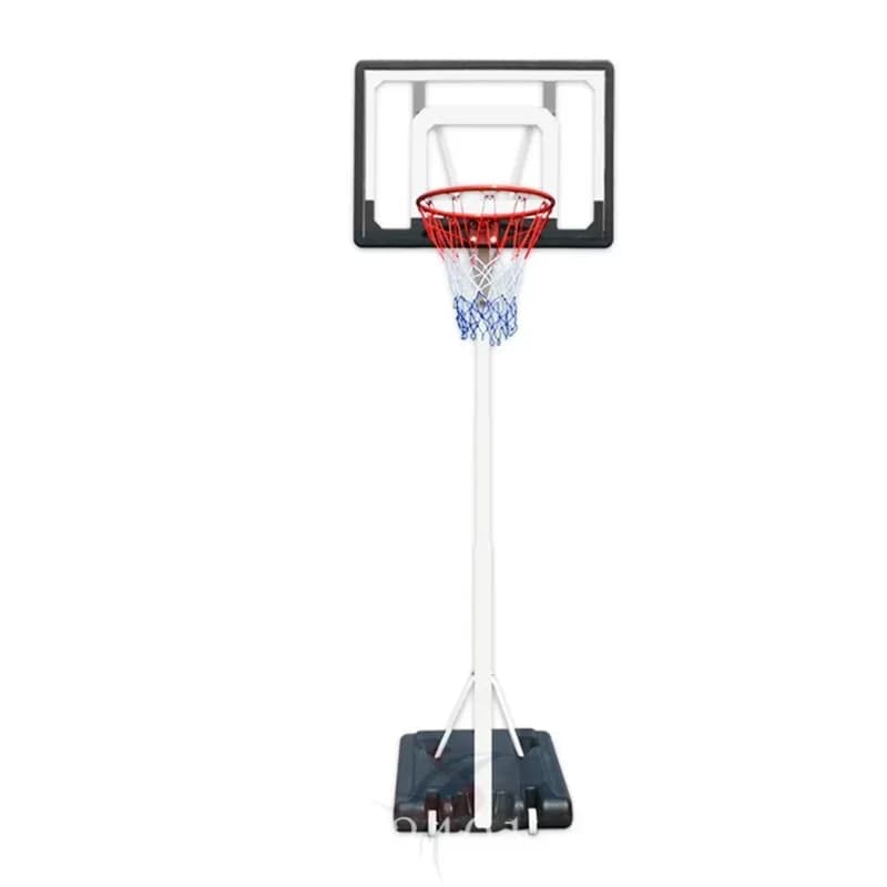 Sistema di canestro da basket regolabile in altezza, stabile, ideale per bambini e adulti, per allenamento e gioco di basket, per interni ed esterni, in offerta speciale.