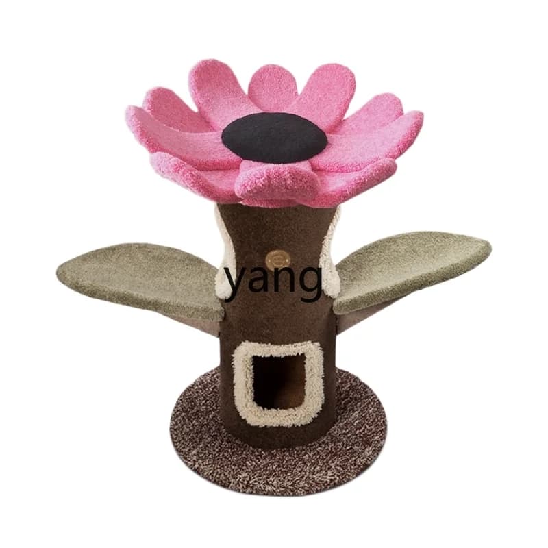 CX telaio da arrampicata per gatti girasole albero per gatti tiragraffi per gatti castello