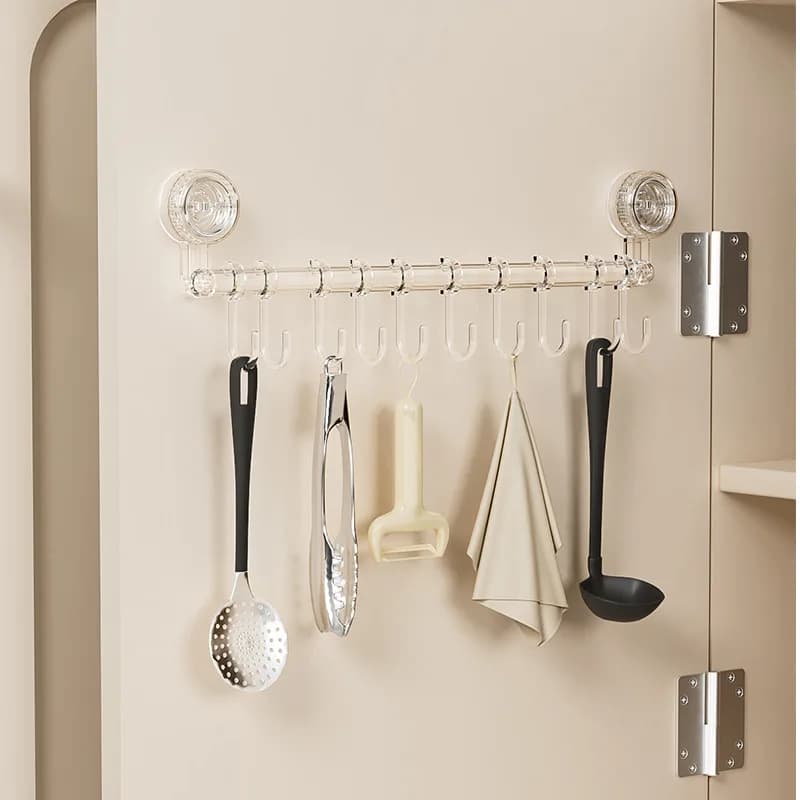 Suction cup hooks for bathroom, towels hanging, wall hooks without nails, door coats and clothes for bathroom and kitchen accessories