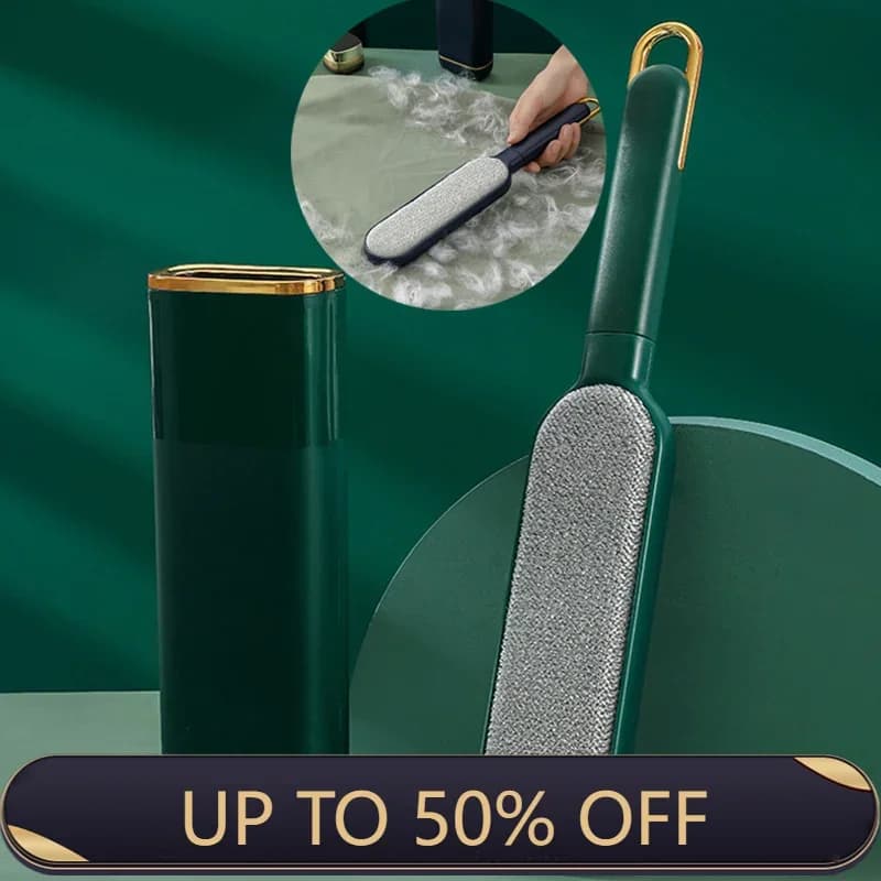 Lint Remover for Pet Hair, Magic Brush, Double-Sided, Cashmere Clothing Cleaner Roller, Reusable Static Dusting Brushes
