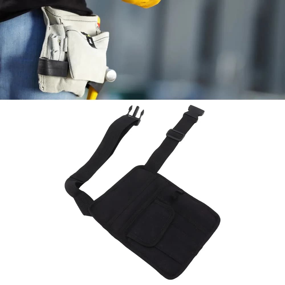 Borsa da Cintura Regolabile per Attrezzi, Marsupio da Cameriere in Tessuto Oxford, Porta Soldi Resistente, Organizer Leggero per Uso in Ristorante