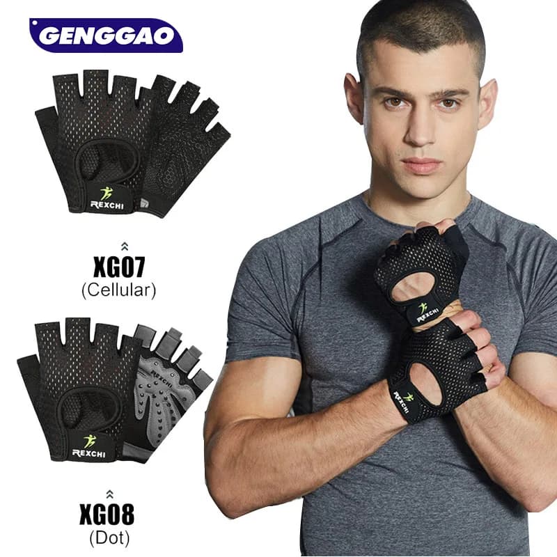 1 pair of training gloves for men and women, light and breathable gloves for weight lifting, gym gloves for exercises, weight lifting, Fitness