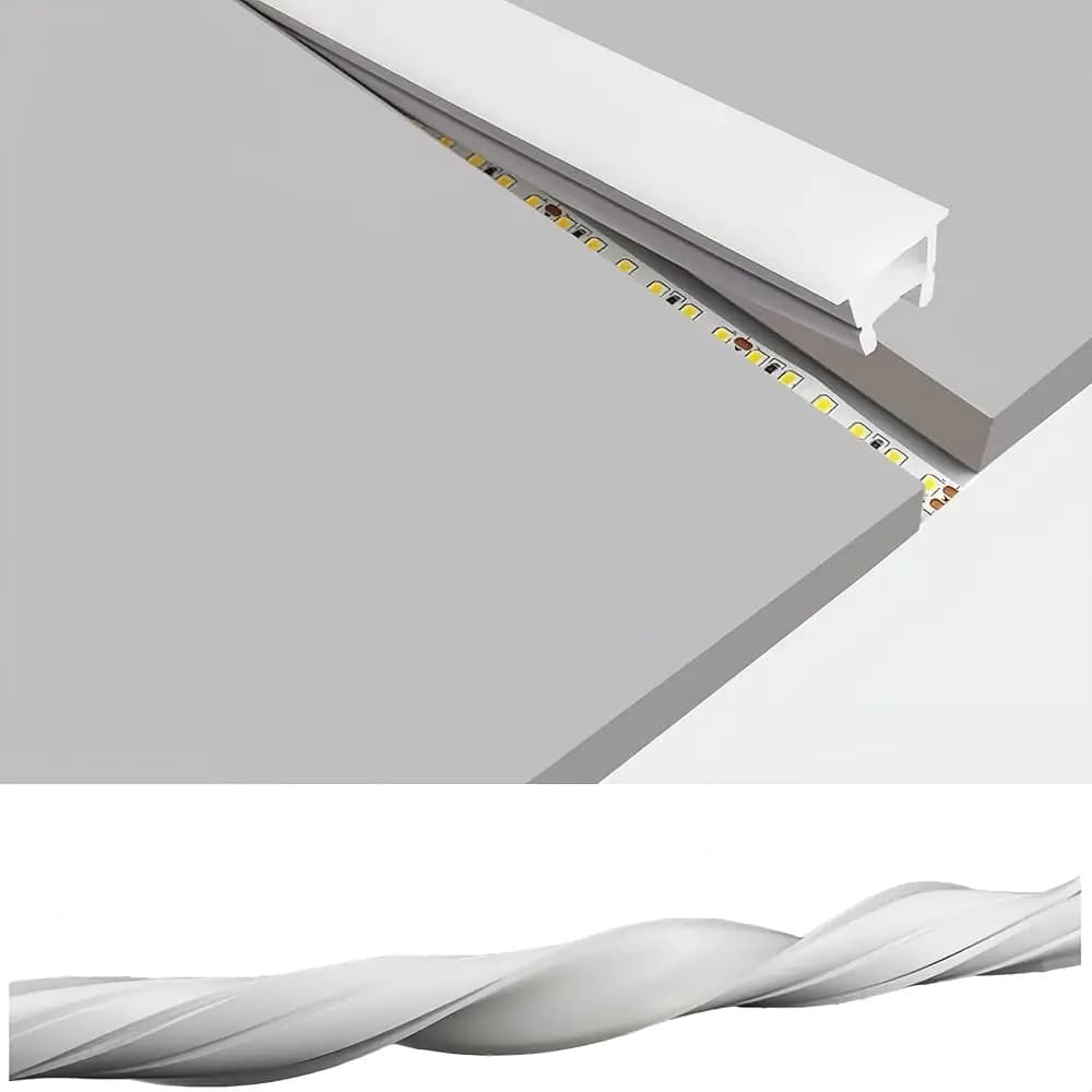 Spedizione Gratuita Sistema di Canali LED in Silicone, 10M/32.8Ft, Luce al Neon LED Bianca 15x10mm Fai-da-Te, Tubo Impermeabile IP67