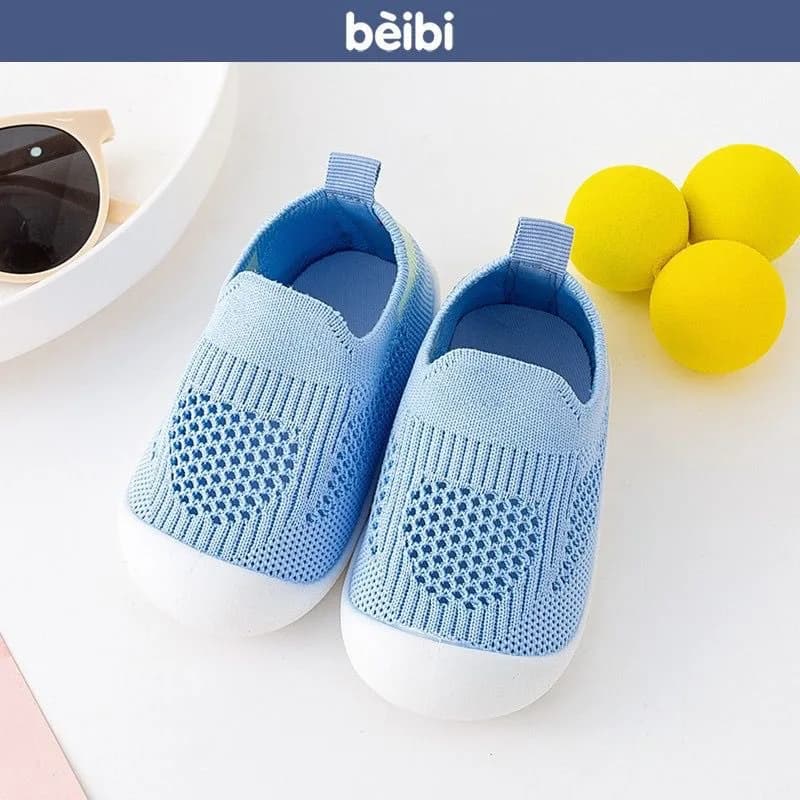Baby Spring/Summer Soft Sole Socks Shoes Mesh Unisex Baby Anti Slip Floor Socks Children's 0-3T Lightweight Soft Walking Shoes