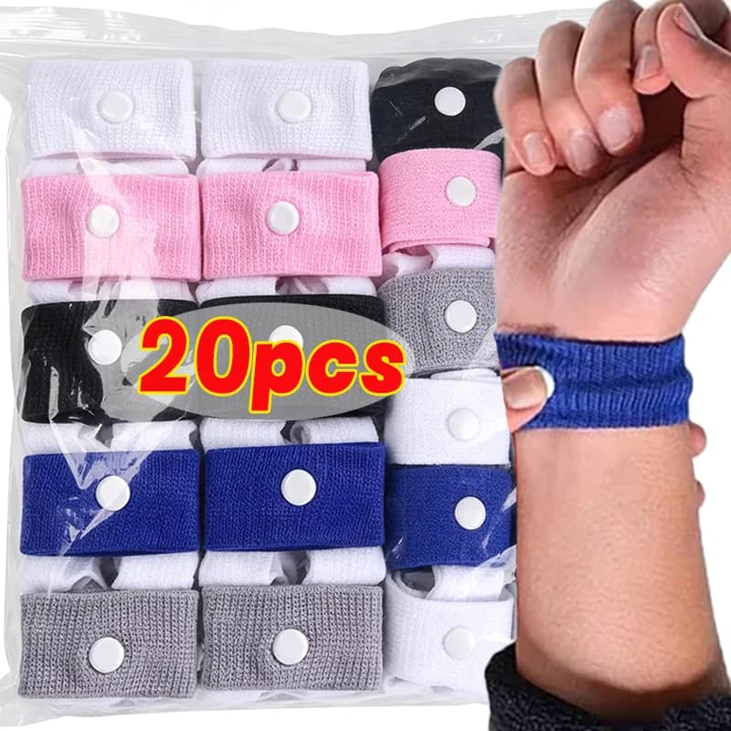 Braccialetti Anti-Nausea, Fascette da Polso Contro il Mal di Movimento, per Auto e Mare, Supporto per il Polso, Accessori Sportivi