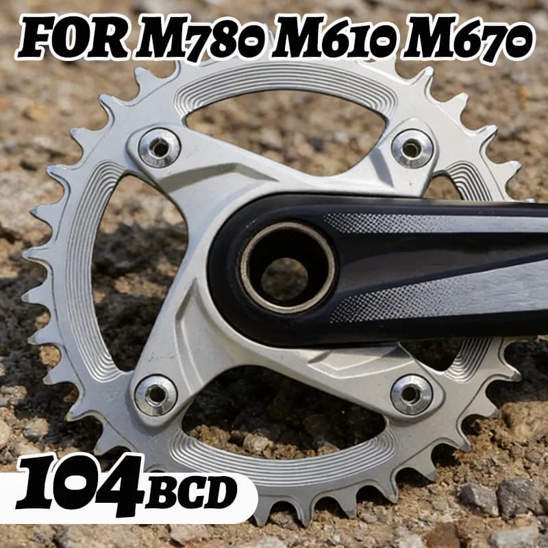 Corona MTB 104 BCD Star 32T 36T 34T 38T 40T 44T 46T 48T per Shimano M780 M610, Corona Singola per SRAM X0 X7 X5 X9