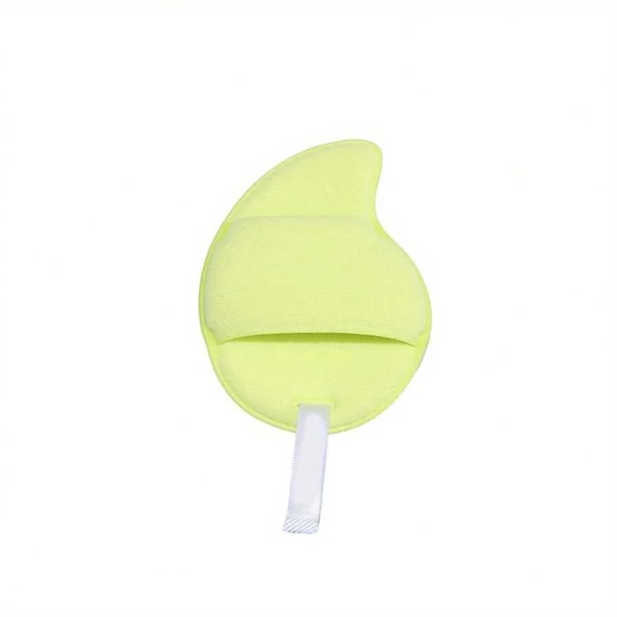 Spugna detergente a forma di mango a doppia azione, senza profumo, senza silicone, spugna per lavare il viso, delicato massaggiatore in gel al mango, in Light