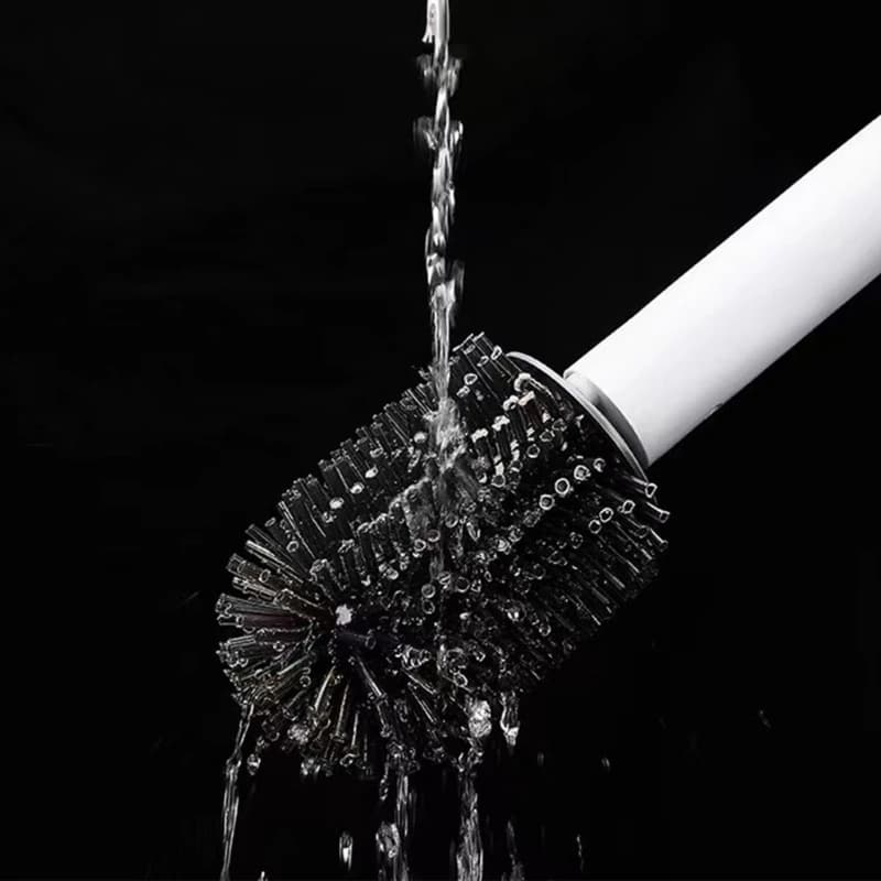 Scopino per WC ricaricabile tramite USB con manico ergonomico e testina pulizia rimovibile HX6C