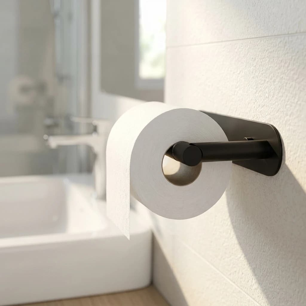 Stainless Steel Toilet Paper Holder for Bathroom Home Hotel Commercial Washroom Swivel Tissue Dispenser Heavy Duty Rack