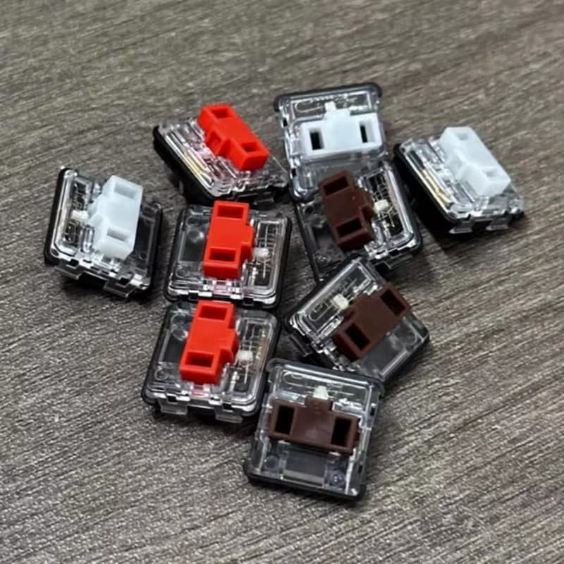 Custom Kailh Low Profile Keyboard Switch for G913 G915 G813 G815 Mechanical Keyboard Low Axis Replace Repair White Brown Red