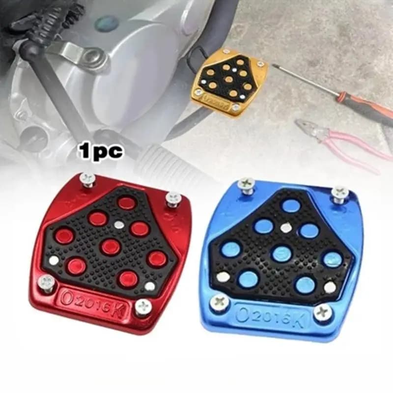Auto Parts Motorcycle Antislip Brake Pedal: Cover Nonslip Multicolor Aluminum Alloy