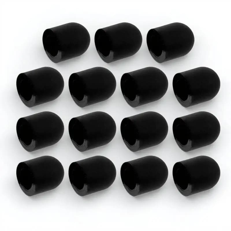 15 punte di ricambio in silicone per stilo, compatibili con penne touchscreen capacitivi per telefoni e tablet, per disegno e scrittura