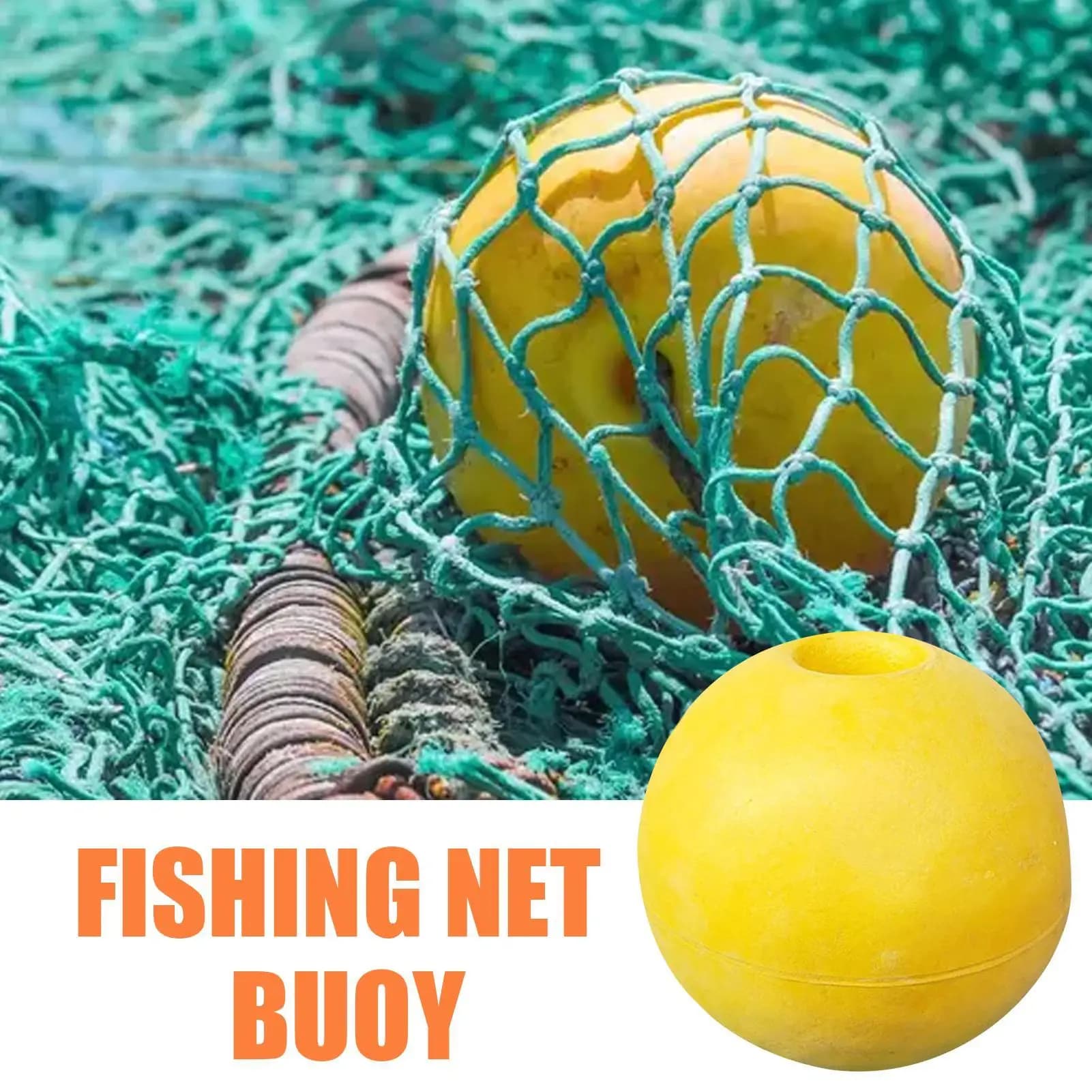 Boa galleggiante in schiuma per acqua profonda, per marcatori di nasse da granchi, reti da traino, ancoraggi per moto d'acqua e kayak, e accessori per la pesca con lenze.