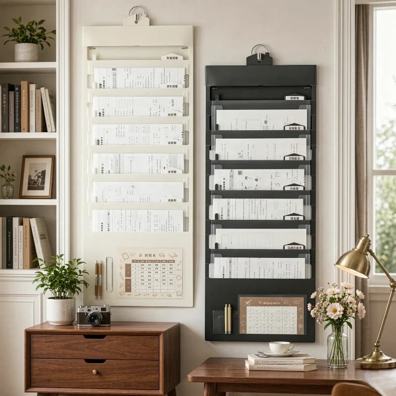 Expandable A4 File Organizer Bag Handle Multi Layer Accordion Folder for Documents Study Papers Office Storage Use 파일 정리함