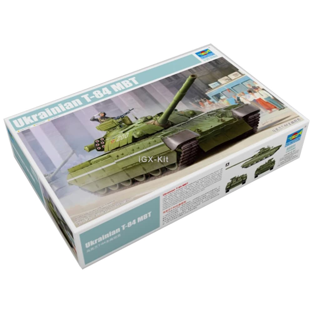 Trumpeter 09511 1/35 ucraino T84 T-84 Main Battle Tank MBT Military Assembly Plastic Gift Toy Model Building Kit