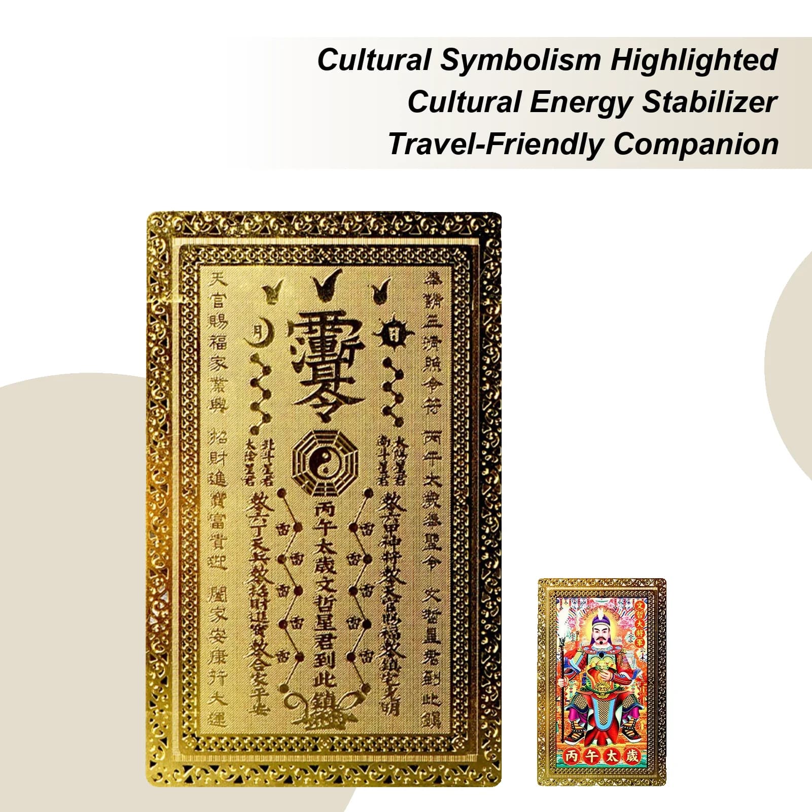 Tai Sui paper 2026 Subtle for Attirare Fortuna, Chinese New Year's Charter Lunar for Wallet, Dormitory, Travel, Comodino, Pendolarismo, Famiglia