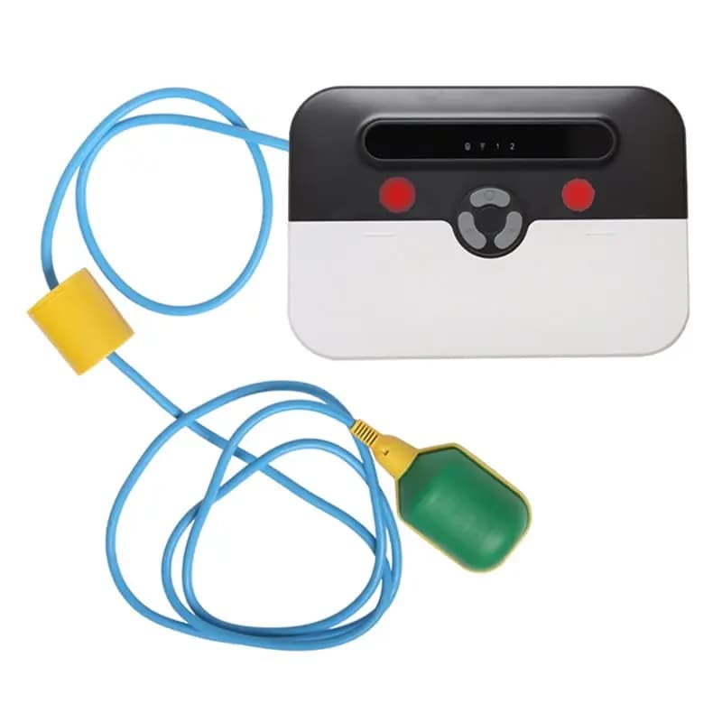 IALJ-Smart Water Level Sensor Wi-Fi with Sirena 90Db and Stroboscopic LED Light, EU Plug