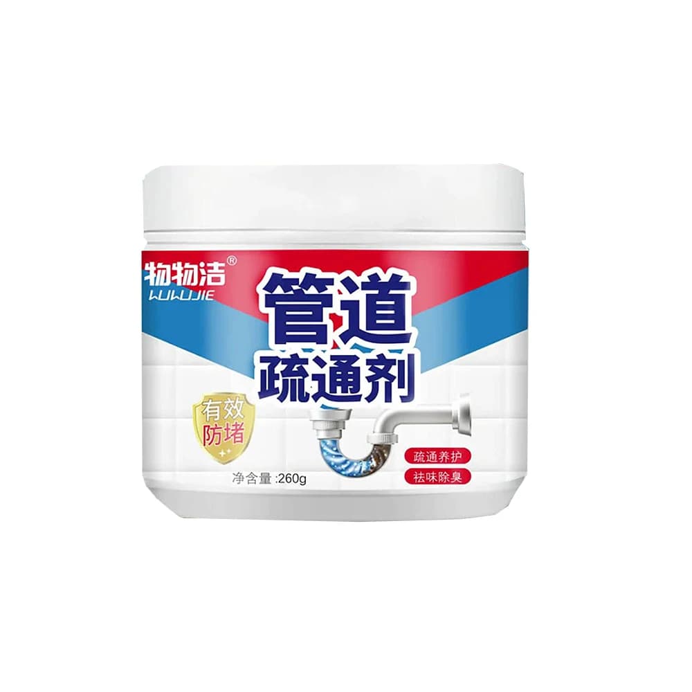 260g Sewer Toilet Dredge Powder Ultimate Sink & Drainage Cleaner Kitchen Toilet Pipeline Quick Cleaning Tool Cleaner Powder