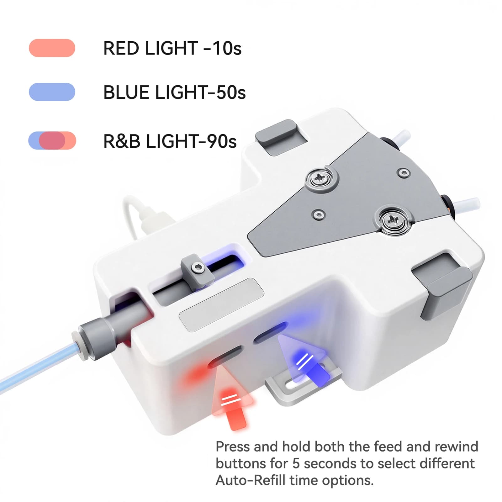 【New】3D Printer Filament Buffer Auto Feeder Automatic Backup Spool Refill System for Stable Printing Low Friction Remote Feeding