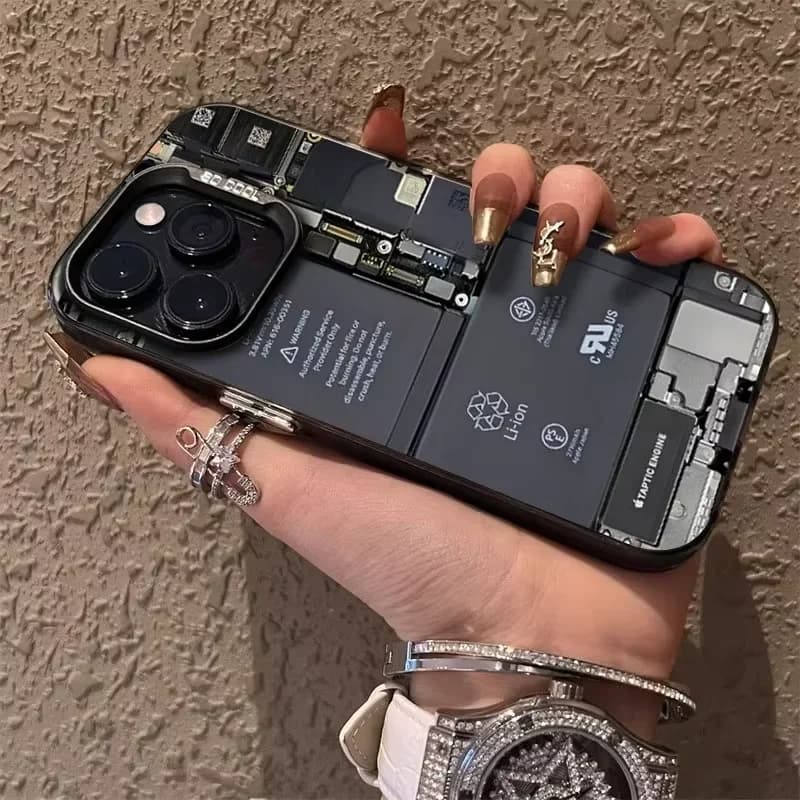 Circuit Board Design Phone Case for Xiaomi Mi 15T 14T 14 13 12 12T 11 Lite Poco X7 X6 F7 F6 X5 F4 F3 X3 GT Pro Ultra 4G 5G Cover