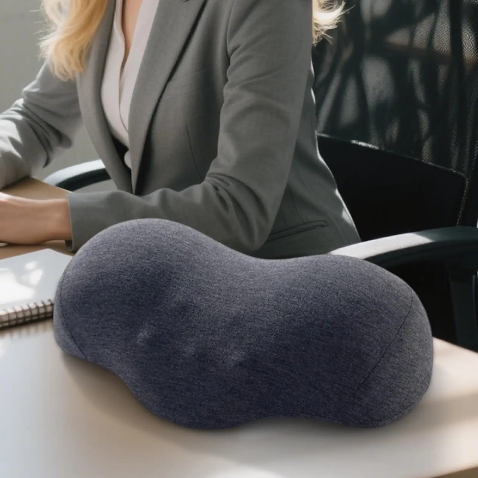 Cuscino per il collo Schienale in memory foam Collo ergonomico Supporto per massaggio magnetico Cuscino per campeggio Dormire Viaggi Quotidiano Camera da letto dell'hotel