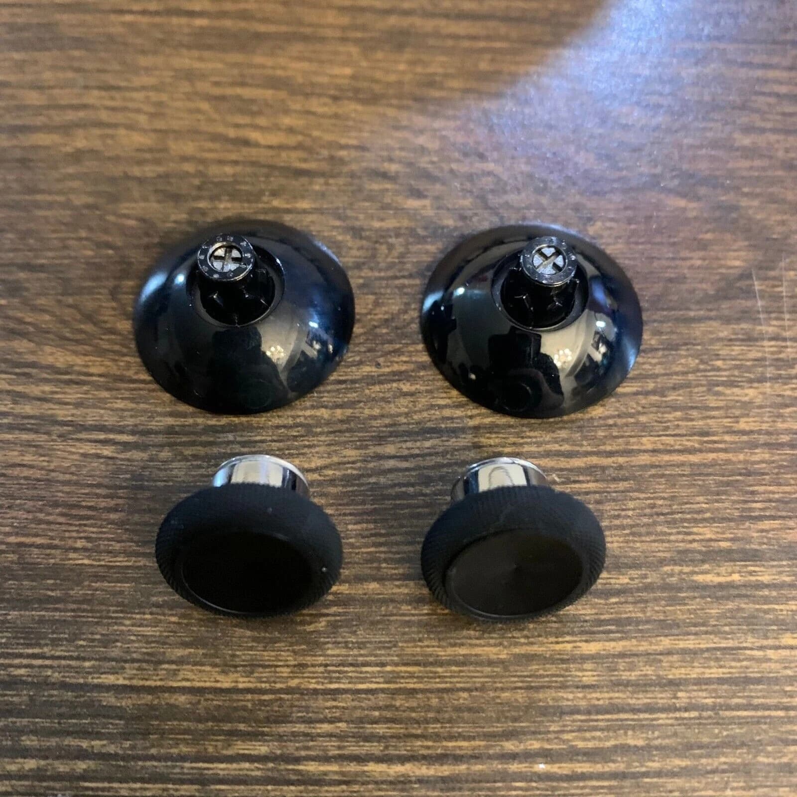 2 pezzi per controller Xbox Elite Series 2, joystick analogico magnetico concavo corto + 2 basi joystick
