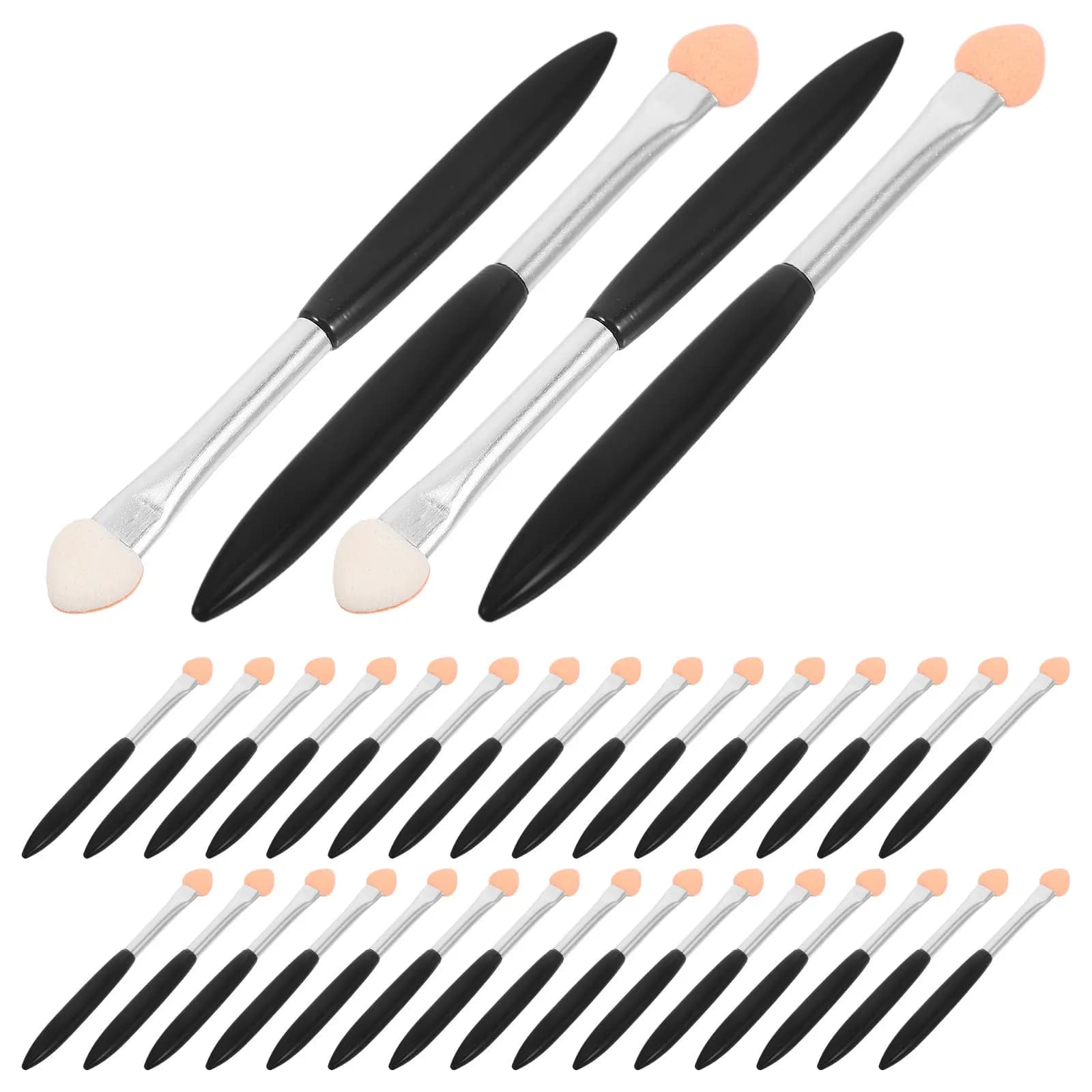 50Pcs Mini Ink Blending Brushes Sponge Applicators for Precise Detail Painting Craft Ink Blending Watercolor Gradients