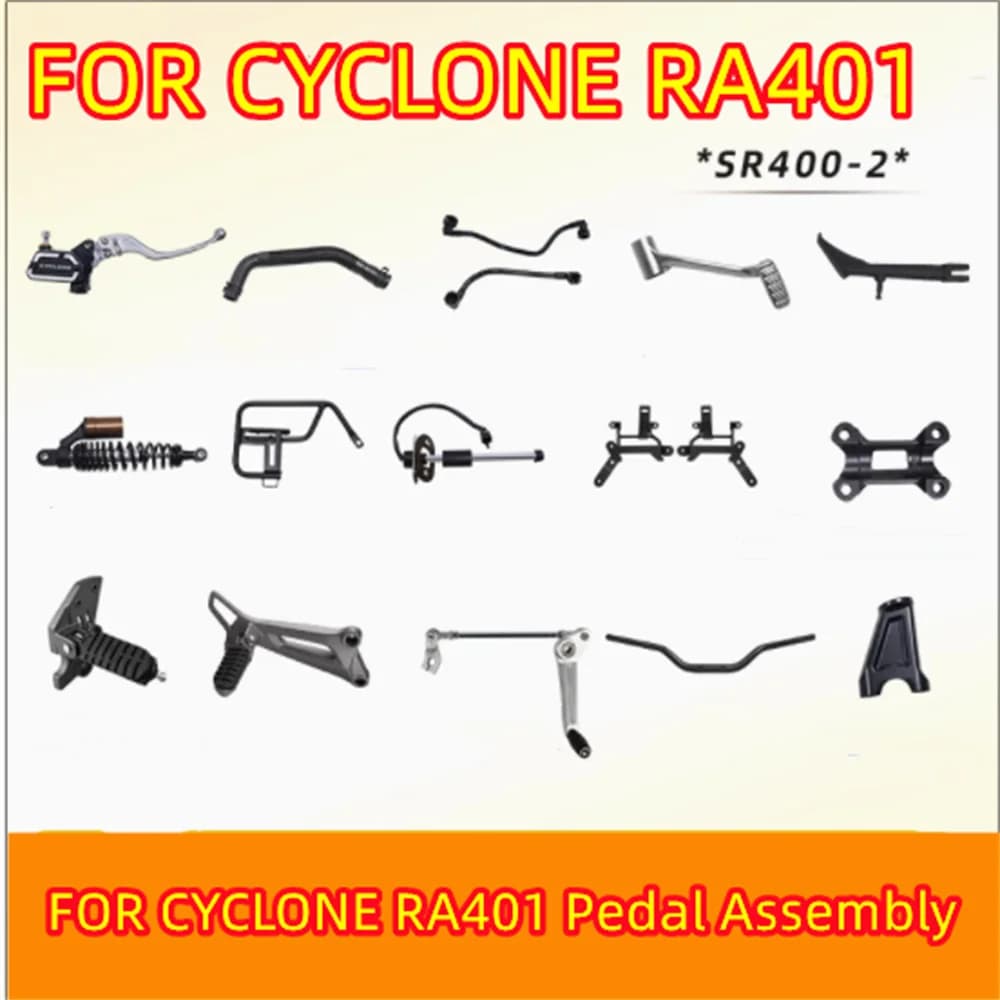 Per CYCLONE RA401 SR400-2 Parti originali di fabbrica per pedali di trasmissione
