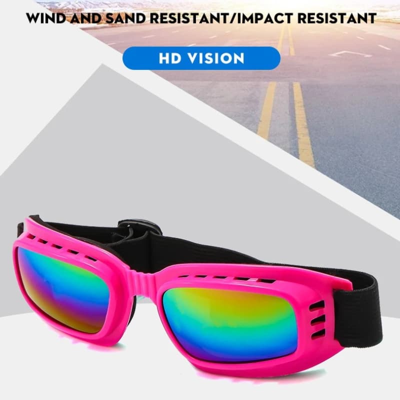 Occhiali Pieghevoli per Moto, Ciclismo, Antivento, Antipolvere, Protezione UV, per Sport, Arrampicata, Escursionismo, Sci