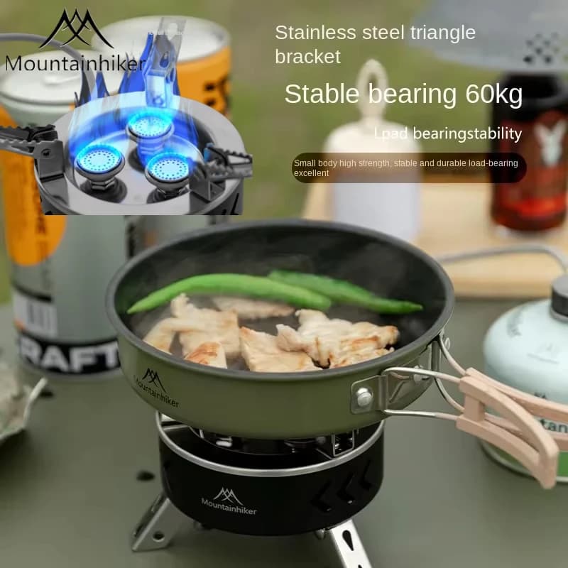 MOUNTAINHIKER Gas cooker, Portable kitchen equipment, Picnic cooker, Barbecue area, Tourism, Camping and Open Activities