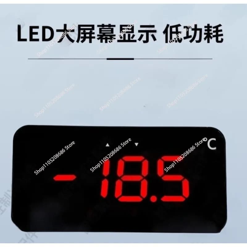 LED thermometer with large screen temperature display for cold rooms