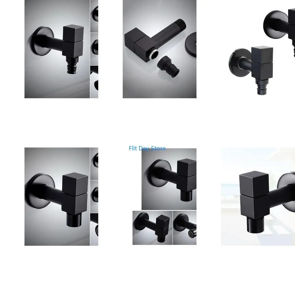 F92C Wall Single Cold Water Faucet Washing Machine Mop Pool Water Tap