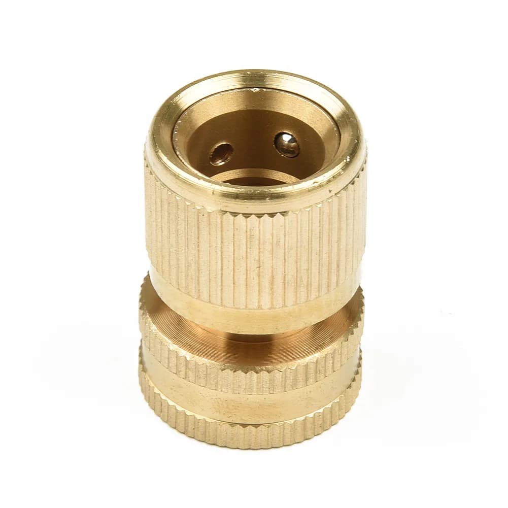 3 4 Connettore Adattatore per tubo flessibile Raccordo per rubinetto Tubo flessibile filettato in oro da 24,5 mm Collegamento rapido Lavaggio utile