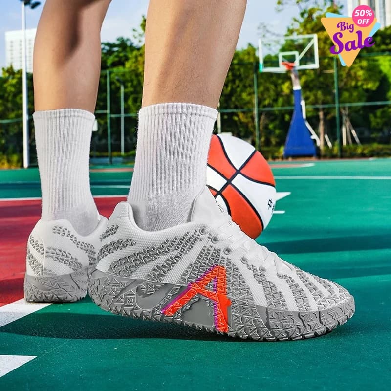 2026 High Quality Basketball Sneakers for Men Sport Shoes Breathable with Shock Absorber for Kids Basketball Shoes Unisex 36-45
