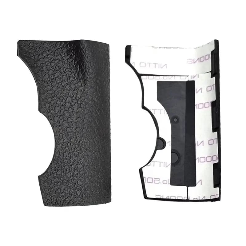 【SCORTE LIMITATE】Coperchio in gomma di ricambio per porta scheda di memoria CF per fotocamera Nikon D5 D6 con nastro adesivo, parte di ricambio per riparazione, coperchio del guscio