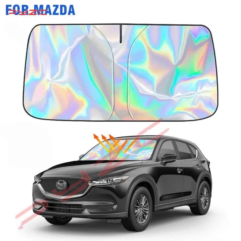 Parasole per Auto Mazda CX5 2017-2019 2020 2021 2022 2023, Copertura Parasole per Finestrino Anteriore, Visiera Parasole per Parabrezza, Accessori HONDA