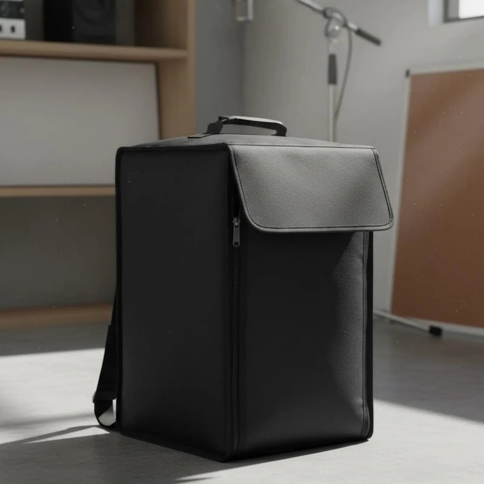 Borsa per Percussioni con Imbottitura Rinforzata, Zaino per Percussioni, Borsa per Batteria con Cinghie a Spalla, Accessorio per Strumenti Musicali