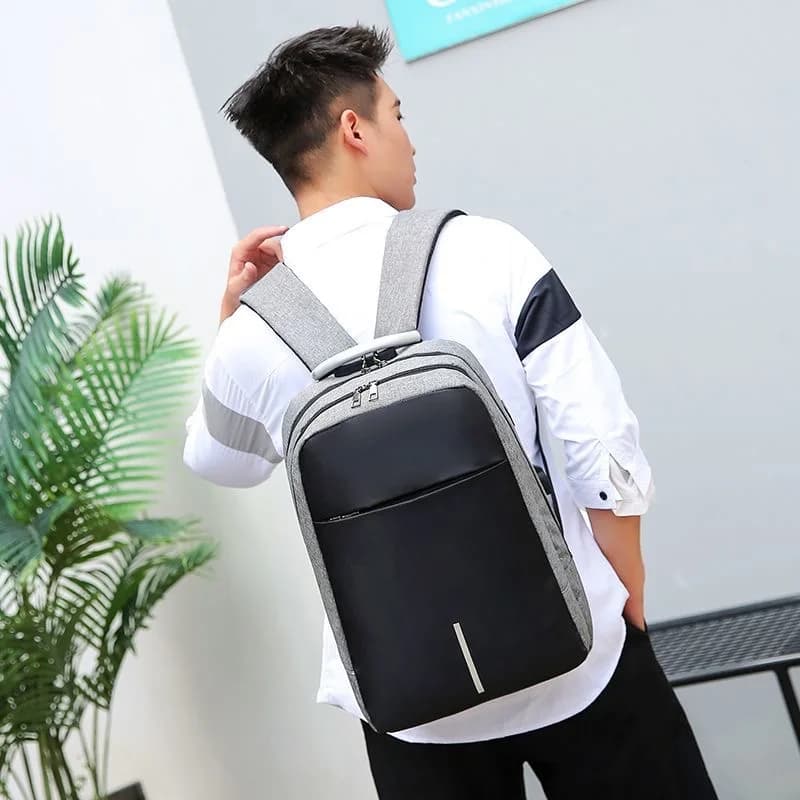 Zaino per laptop impermeabile antifurto 17 Borsa per computer Viaggi Business Zaini per escursionismo Zaino per scuola Mochila per uomo