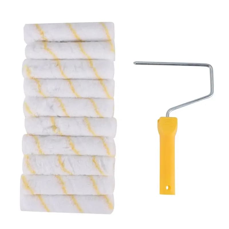 Kit of 11 Rollers in Foam from 6 Inch ABUL, Spare Parts for Paint Rollers, Paint Roller Covers, Home Repair Kit