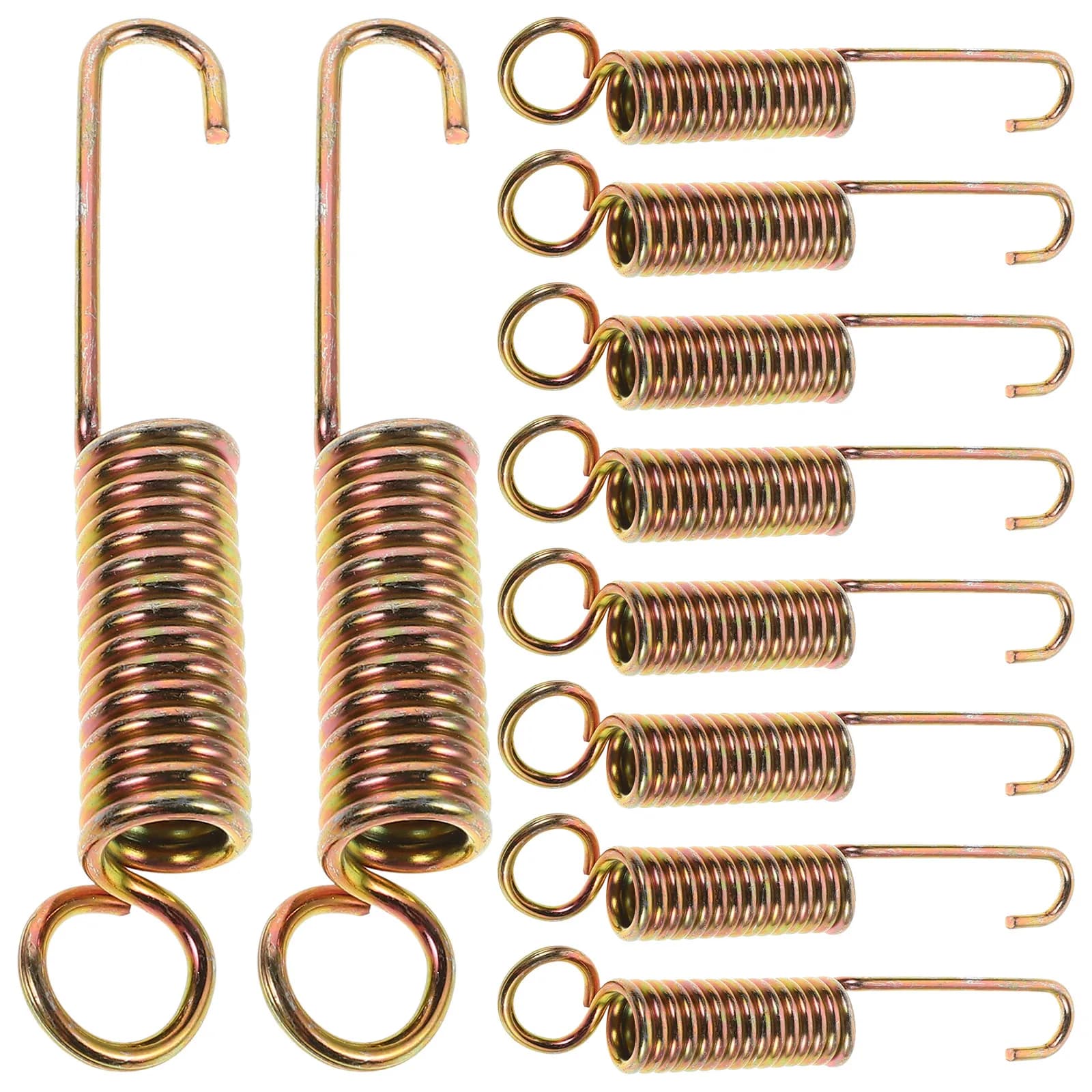 Set di 10 Molle Rinforzate per Moto, Cavalletto Laterale, Interruttore Luce Freno, Molla di Ritorno Universale per Mini Moto Elettriche