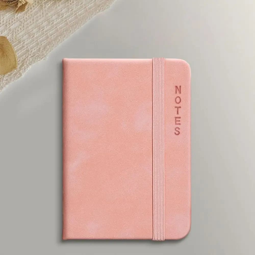 Agenda Semplice A7, Mini Taccuino, Organizer, Diario, Blocco Note Tascabile, Quaderno per Appunti, Forniture per Ufficio
