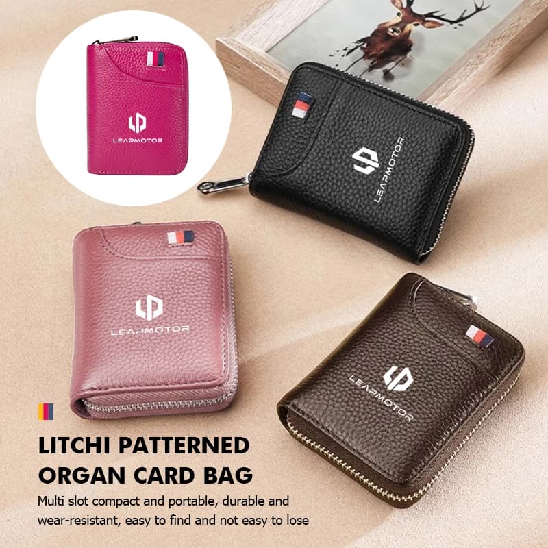 Car Wallet Multi Slot Card Storage Driver's License Credit Card For Leapmotor Leap Motor C01 C11 T03 S01 C11 Reev 2022 2023 2021