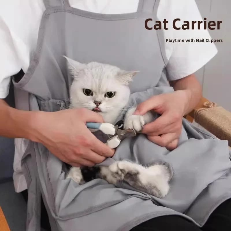 Harn Apron Carrier Strumento Antistatico per Tagliacapelli, Unghie e Somministrazione Medicinali per Gattini, Articoli per Animali Domestici Bapa