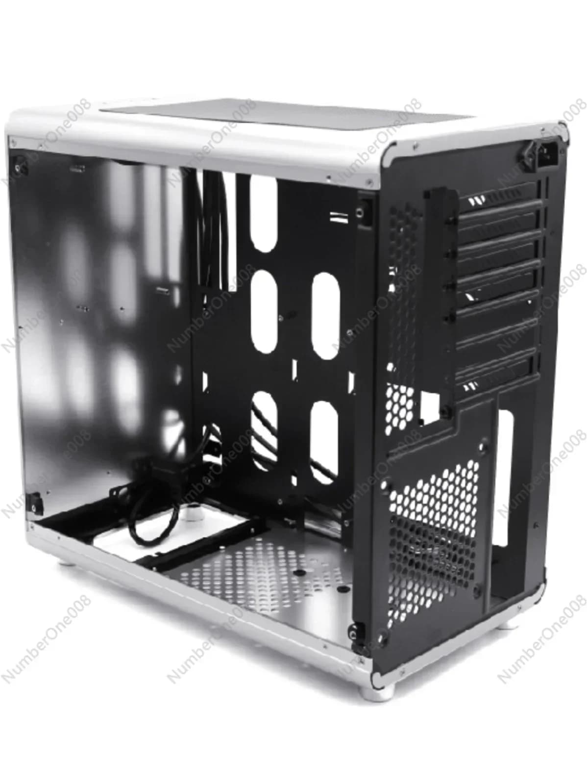 SKTC Q5 Guscio in alluminio Architettura in ferro Scheda grande ATX Grande alimentatore Telaio di fascia alta Supporta scheda grafica 320