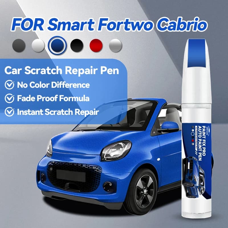 Car paint pen For Smart fortwo cabrio car care automotive paint repair acrylic paints automotive accessories detailing auto