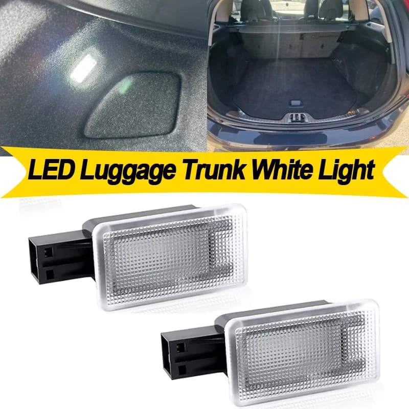 2PCS LED sotto la porta lampada di cortesia luce del vano piedi bagagliaio luce per Volvo XC90 V60 V40 S80 XC40 XC60 V40CC