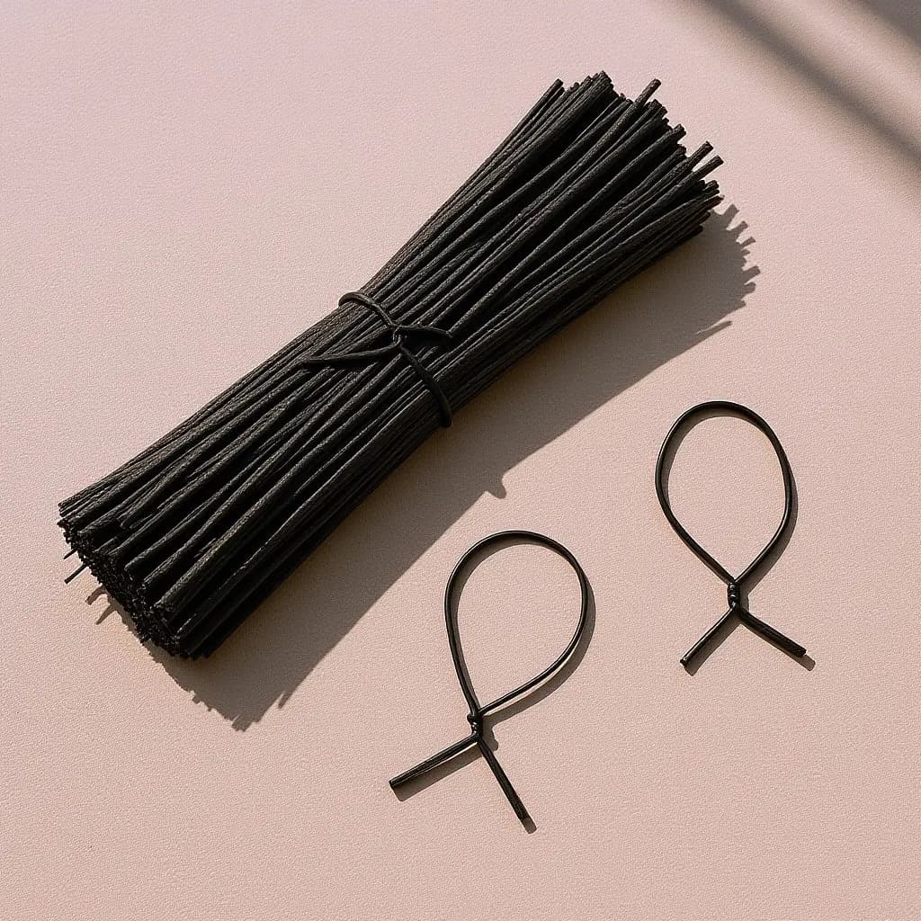 500Pcs Garden Cable Ties Flexible Wire Ties for Organizing Cables Power Cord USB Printer Christmas Lights Cable Organizer